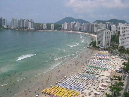 Apartamento Ap 3 qtos 2vg garagem Twice Guarujá Exterior foto